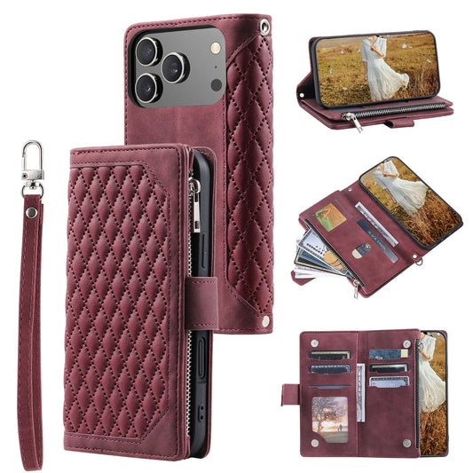 New Zipper Wallet Leather Phone Case for iPhone 17/17 Pro/17 Pro Max