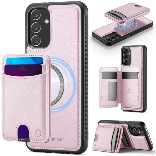 New 2-in-1 RFID Blocking Card Holder Leather Phone Case for Samsung Galaxy A14